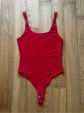 Garage Red Women's Cotton Tank Top /Bodysuit